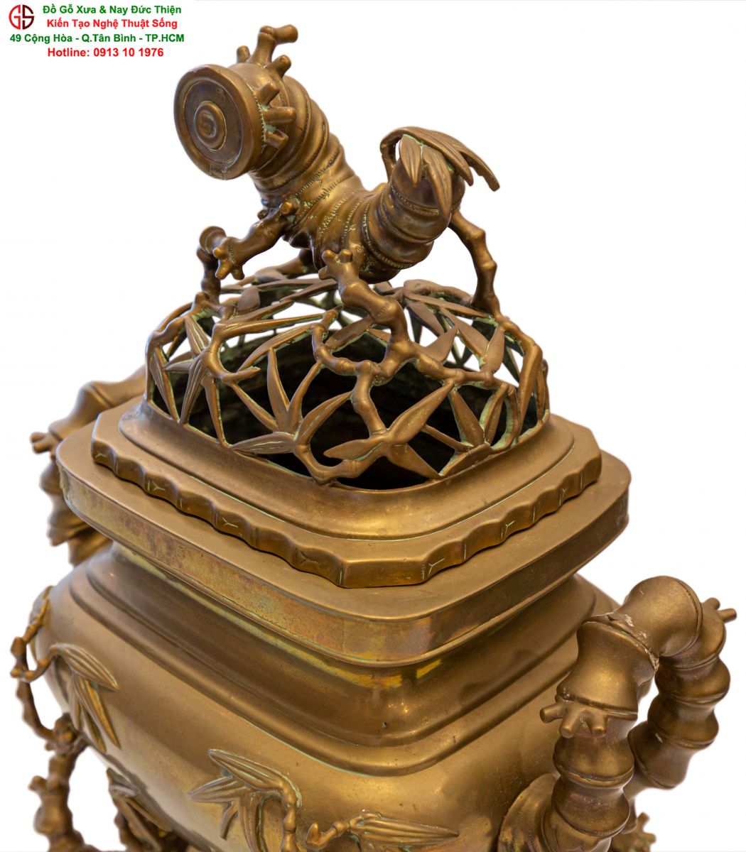 Lư Hương Trúc Chuẩn Xưa 