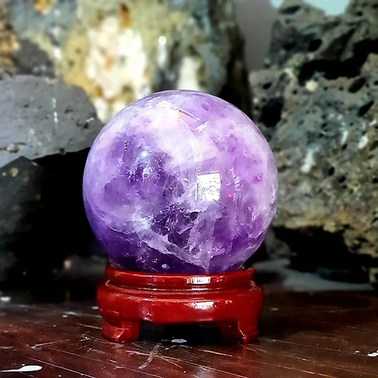 Đá thạch anh tím tự nhiên 100%