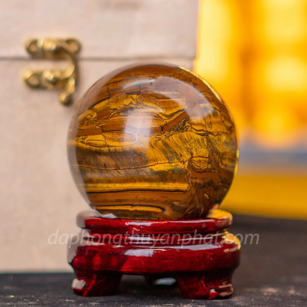 Đá Hổ Phách Tự Nhiên 100%